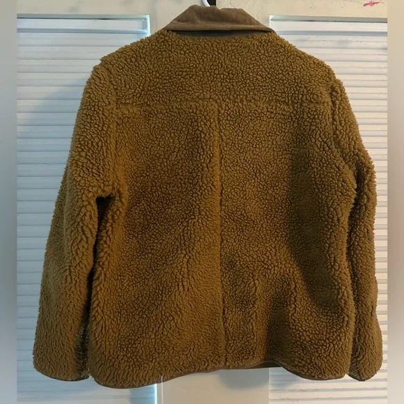 Alex Mill Brown Sherpa Chore Jacket - Picture 3 of 9